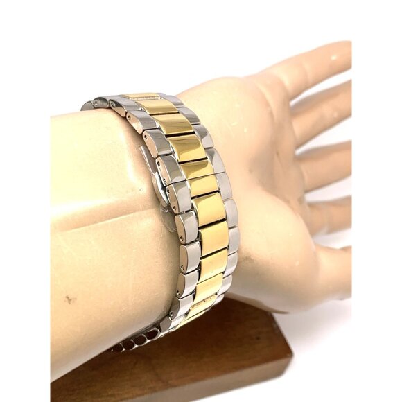 Movado Men's Watch 2100016 Museum Black Dial Swiss Quartz Two Tone Steel 39mm - Picture 10 of 14